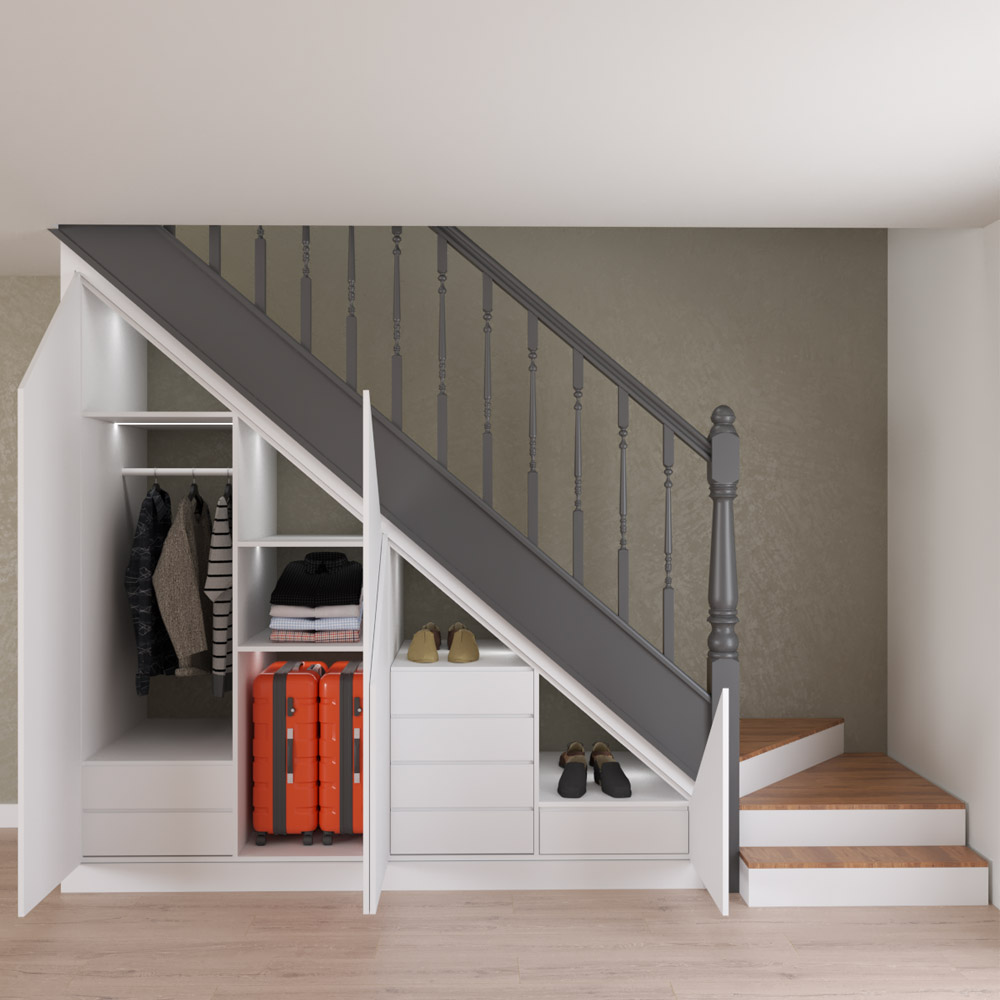 Under Stairs Storage Solutions - Fitted.Furniture